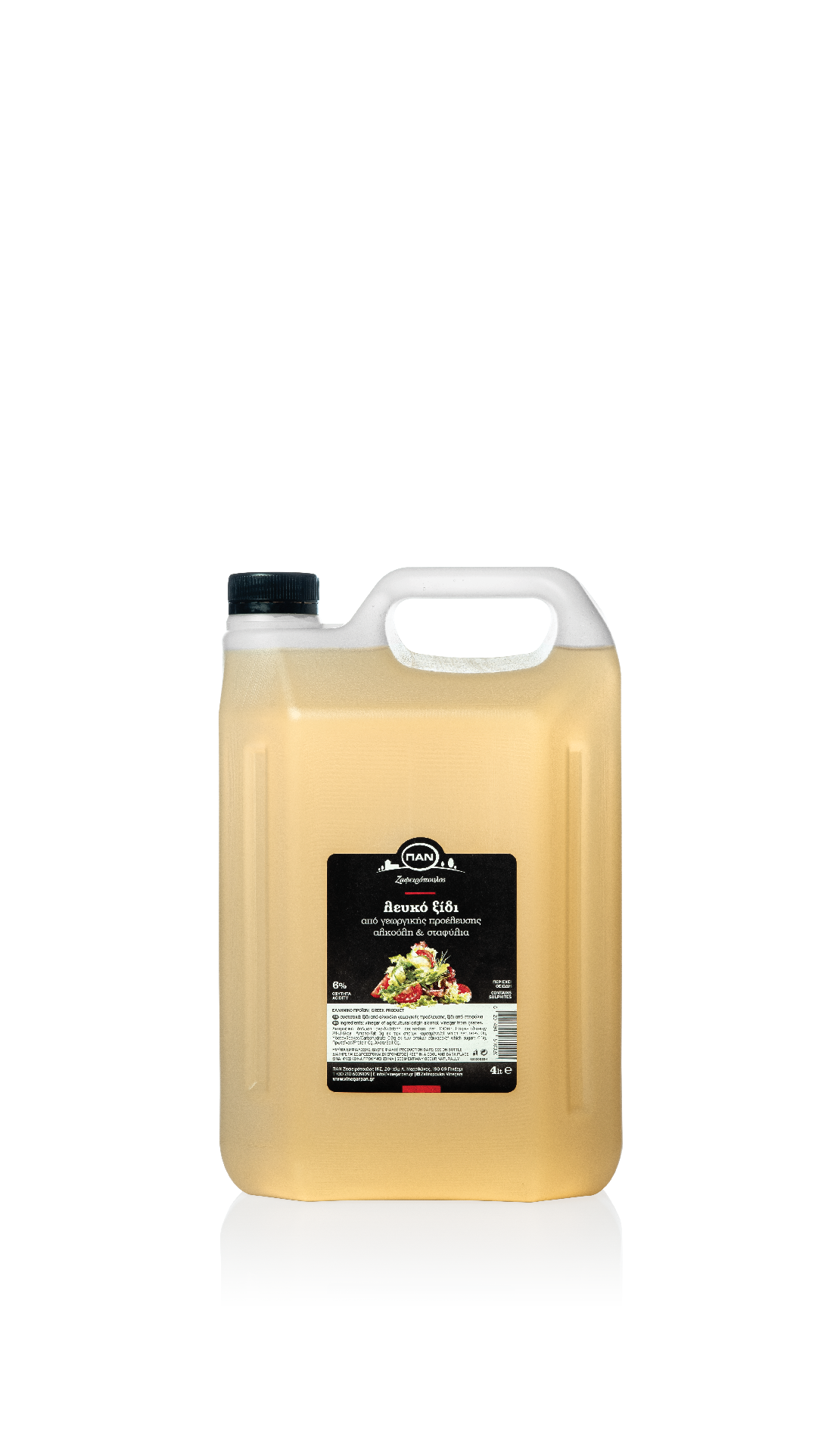 Ξίδι Λευκό από Αλκοόλη & Σταφύλια 4lt ΠΑΝ